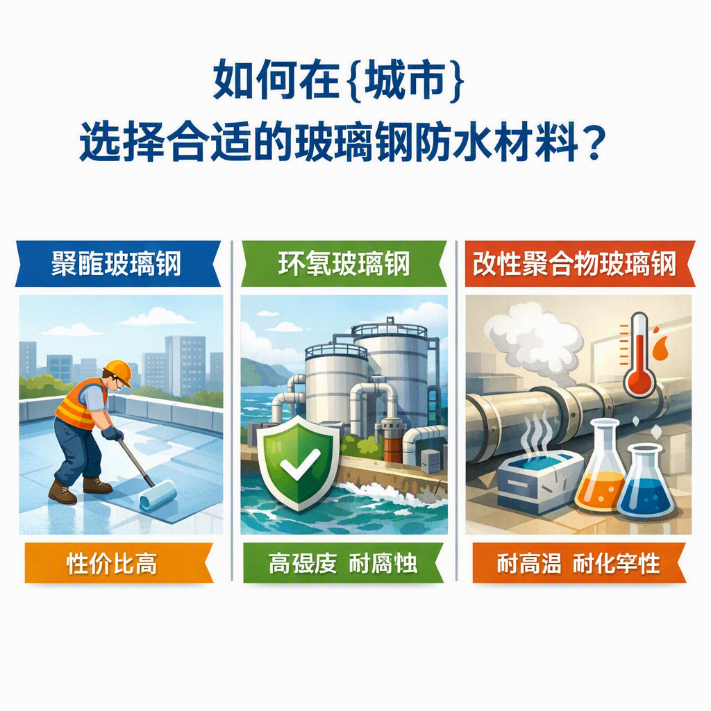如何在绍兴选择合适的玻璃钢防水材料?