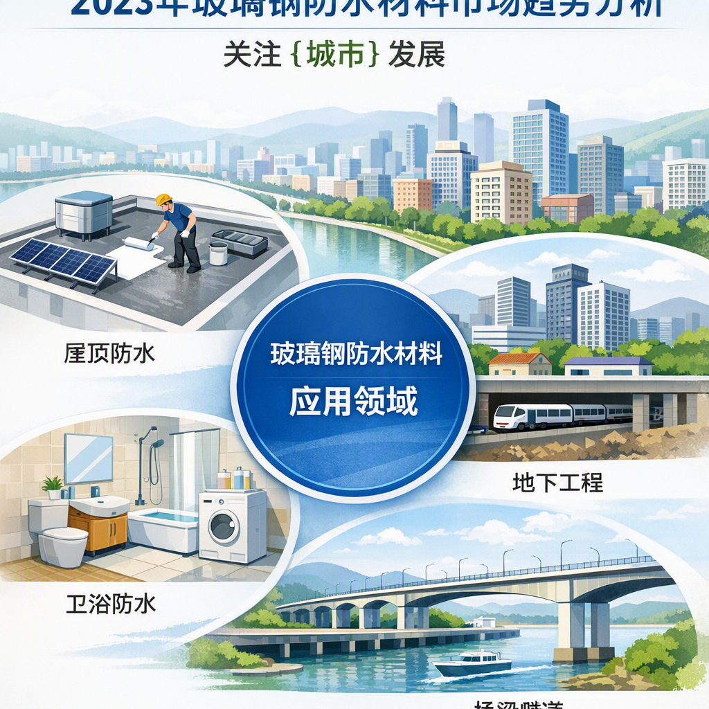 2023年玻璃钢防水材料市场趋势分析,关注 绍兴 发展