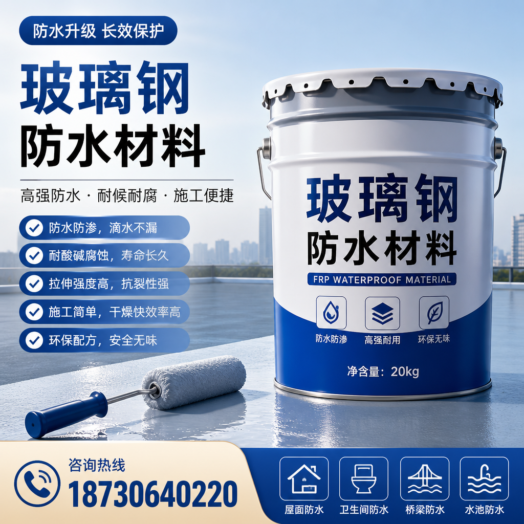 专家解析:玻璃钢防水材料的市场前景分析在 绍兴