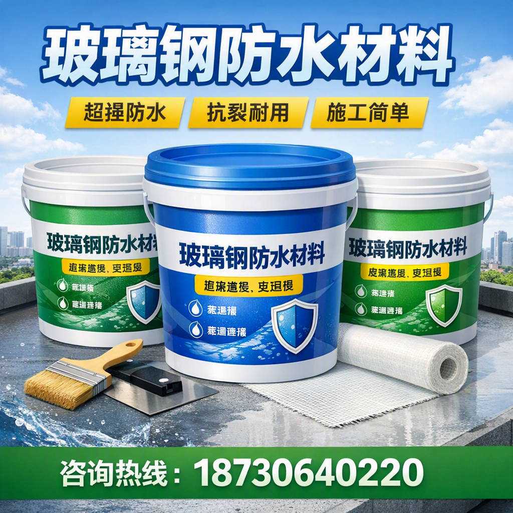 了解玻璃钢防水材料的市场趋势,绍兴 企业不可不知